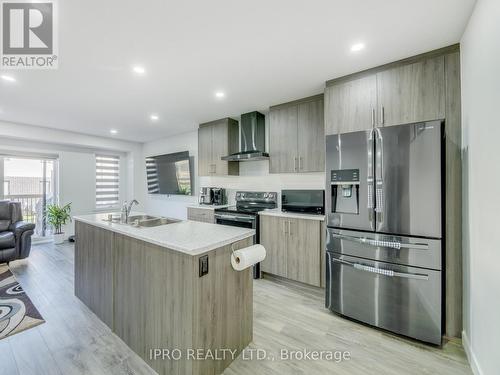 16 Roper Place, Kitchener, ON - Indoor Photo Showing Kitchen With Double Sink