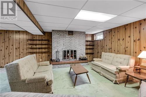 424 Mercier Avenue W, Cornwall, ON - Indoor Photo Showing Other Room With Fireplace