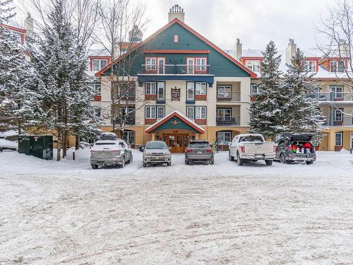 ExtÃ©rieur - 329-140 Ch. Au Pied-De-La-Montagne, Mont-Tremblant, QC - Outdoor With Balcony With Facade