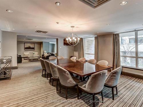 2603-35 Hayden St, Toronto, ON - Indoor Photo Showing Dining Room