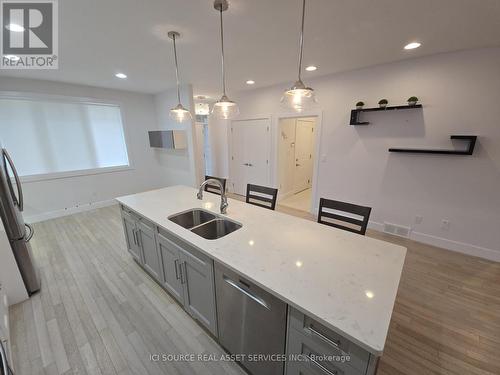 312 Graham Coughtry Court, Sarnia, ON - Indoor Photo Showing Kitchen With Double Sink