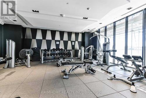 3111 - 8 Eglinton Avenue E, Toronto, ON - Indoor Photo Showing Gym Room