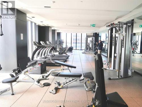 3111 - 8 Eglinton Avenue E, Toronto, ON - Indoor Photo Showing Gym Room