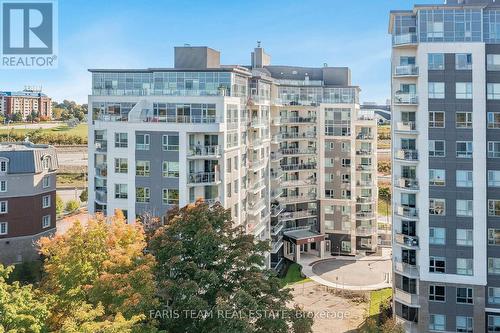 812 - 58 Lakeside Terrace, Barrie, ON - Outdoor With Balcony With Facade