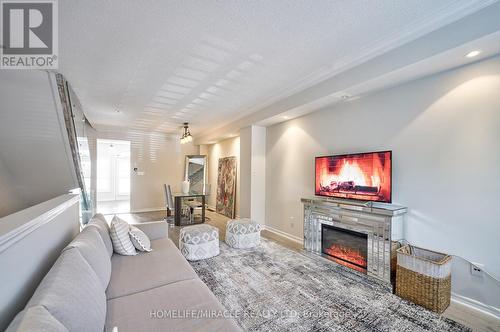 3 - 339 Dalesford Road, Toronto, ON - Indoor Photo Showing Living Room With Fireplace