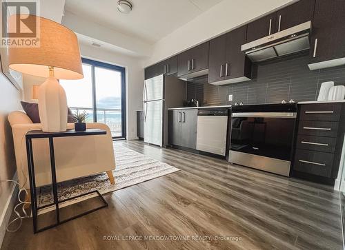 1106 - 15 Queen Street, Hamilton, ON - Indoor Photo Showing Kitchen With Stainless Steel Kitchen