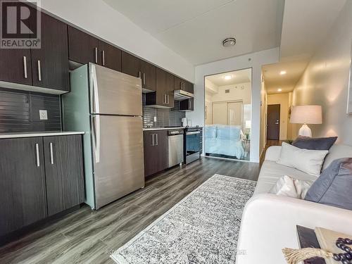 1106 - 15 Queen Street, Hamilton, ON - Indoor Photo Showing Kitchen With Stainless Steel Kitchen