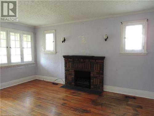 151 Countess Street N, Durham, ON - Indoor Photo Showing Other Room With Fireplace