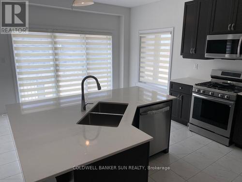 57 Whitton Drive, Brantford, ON - Indoor Photo Showing Kitchen With Double Sink