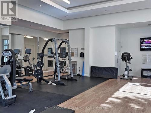 1209 - 90 Stadium Road, Toronto, ON - Indoor Photo Showing Gym Room