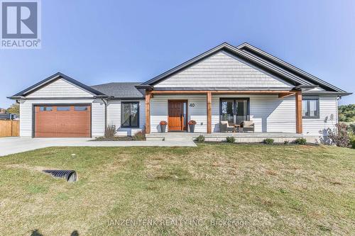 40 Elm Street, Bayham (Vienna), ON - Outdoor With Deck Patio Veranda With Facade