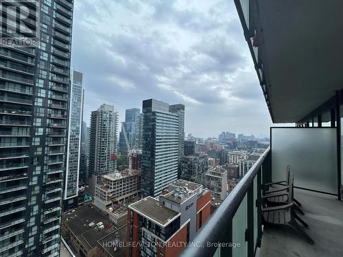 2608 - 101 Peter Street S, Toronto, ON - Outdoor With Balcony