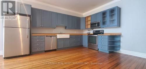 217 Charles Street, Belleville, ON - Indoor Photo Showing Kitchen With Stainless Steel Kitchen