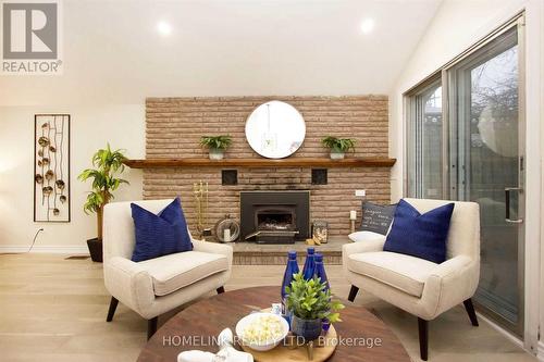 780 Stone Street, Oshawa, ON - Indoor Photo Showing Living Room With Fireplace