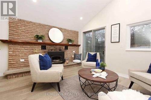 780 Stone Street, Oshawa, ON - Indoor Photo Showing Living Room With Fireplace