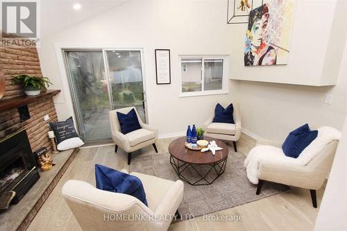 780 Stone Street, Oshawa, ON - Indoor Photo Showing Living Room With Fireplace