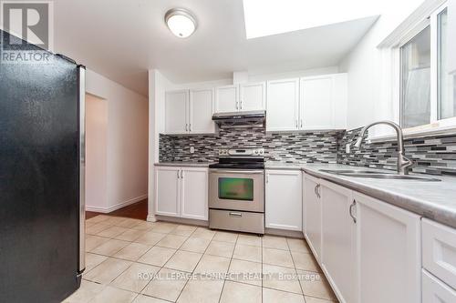 41 Dowswell Drive, Toronto, ON - Indoor Photo Showing Kitchen With Stainless Steel Kitchen With Double Sink With Upgraded Kitchen