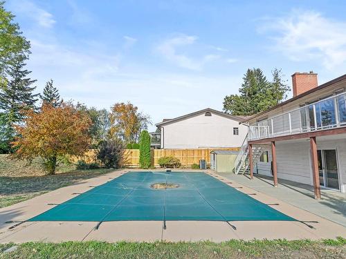 740 Ridgeview Terrace, Kamloops, BC - Outdoor With In Ground Pool