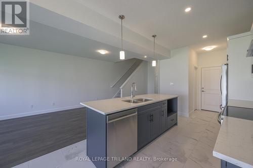 3837 Auckland Avenue, London, ON - Indoor Photo Showing Kitchen With Double Sink