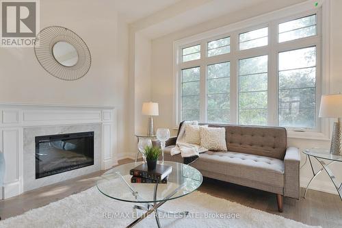 13 West Village Lane, Markham, ON - Indoor Photo Showing Living Room With Fireplace