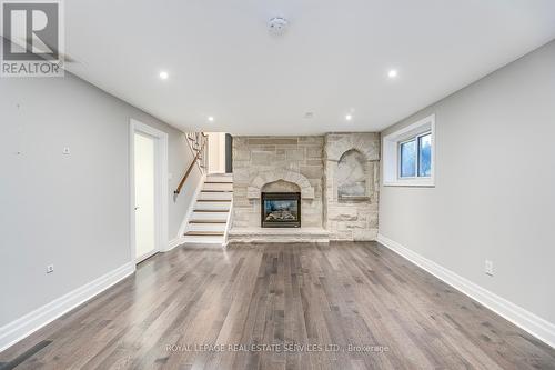 350 Trafalgar Court, Burlington, ON - Indoor Photo Showing Living Room With Fireplace