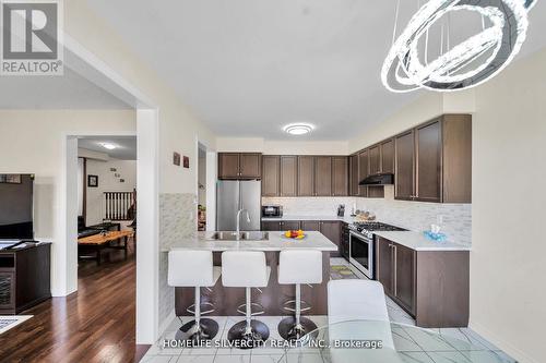 16 Cahill Drive, Brantford, ON - Indoor Photo Showing Kitchen With Double Sink With Upgraded Kitchen