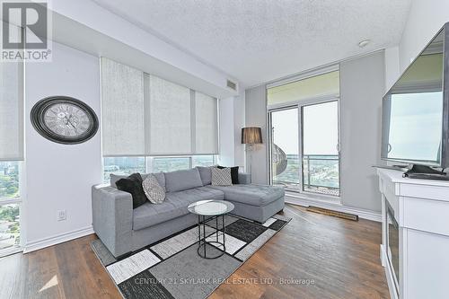 2902 - 3525 Kariya Drive, Mississauga, ON - Indoor Photo Showing Living Room