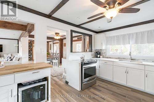 2447 Ridge Road W, Oro-Medonte, ON - Indoor Photo Showing Kitchen With Double Sink