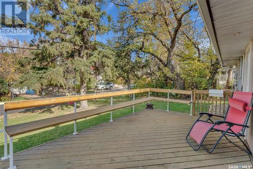 220 Elgin Crescent, Lumsden, SK - Outdoor With Deck Patio Veranda