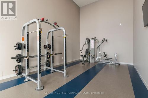 2306 - 505 Talbot Street, London, ON - Indoor Photo Showing Gym Room