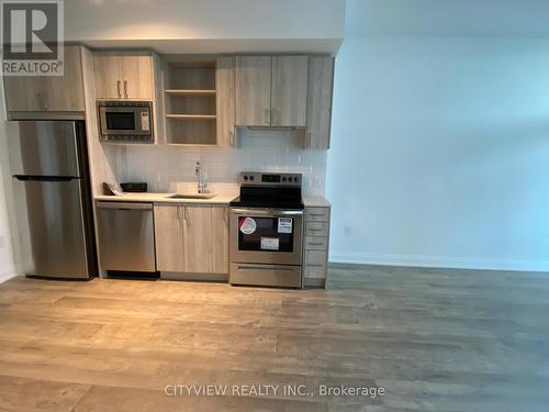 317 - 60 George Butchart Drive, Toronto, ON - Indoor Photo Showing Kitchen