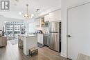 413 - 60 George Butchart Drive, Toronto, ON  - Indoor Photo Showing Kitchen With Stainless Steel Kitchen 