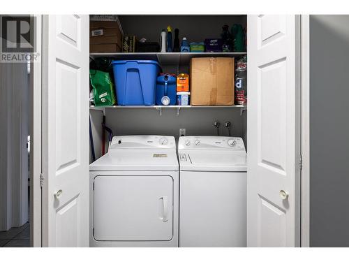 875 Badke Road Unit# 120, Kelowna, BC - Indoor Photo Showing Laundry Room