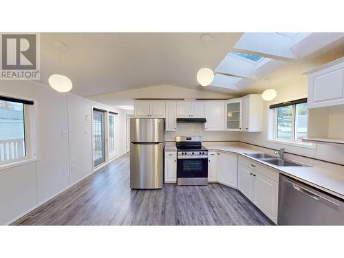 23 654 North Fraser Drive, Quesnel, BC - Indoor Photo Showing Kitchen With Double Sink