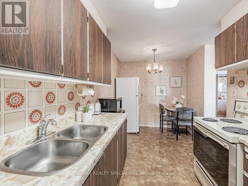 1204 - 61 Richview Road, Toronto, ON - Indoor Photo Showing Kitchen With Double Sink