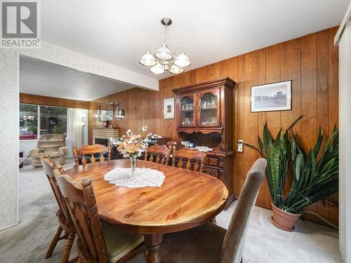 2585 Ewert Crescent, Prince George, BC - Indoor Photo Showing Dining Room