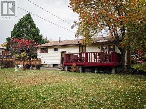 2585 Ewert Crescent, Prince George, BC - Outdoor With Deck Patio Veranda