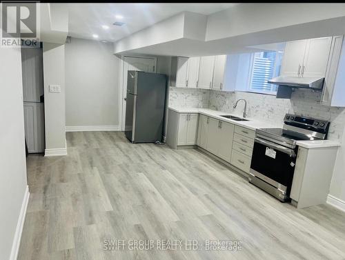 Bsmnt - 243 Roy Mcdonald Drive, London, ON - Indoor Photo Showing Kitchen With Double Sink