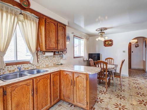 Kitchen - 8450 Av. André-Laurendeau, Montréal (Anjou), QC - Indoor Photo Showing Kitchen With Double Sink