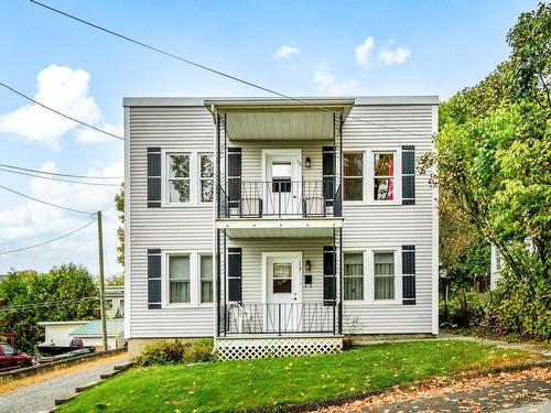 FaÃ§ade - 13  - 15 Rue Hall, Sherbrooke (Fleurimont), QC - Outdoor With Deck Patio Veranda With Facade