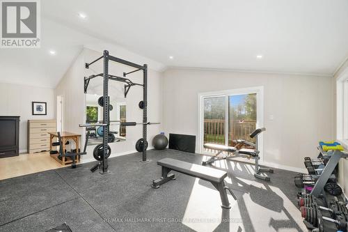 487 Wilson Drive, Alnwick/Haldimand, ON - Indoor Photo Showing Gym Room