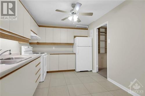 1485 Baseline Road Unit#210, Ottawa, ON - Indoor Photo Showing Kitchen With Double Sink