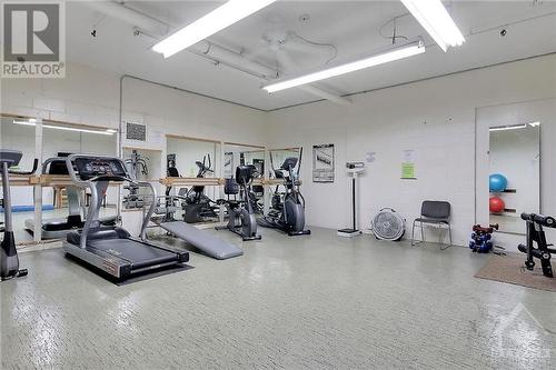 1485 Baseline Road Unit#210, Ottawa, ON - Indoor Photo Showing Gym Room