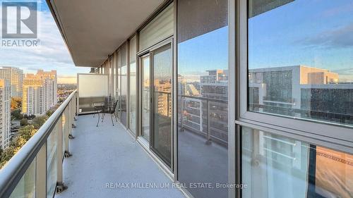 1709 - 20 Gatineau Drive, Vaughan, ON - Outdoor With Balcony With Exterior