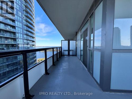 1404 - 65 Annie Craig Drive, Toronto, ON - Outdoor With Balcony With Exterior