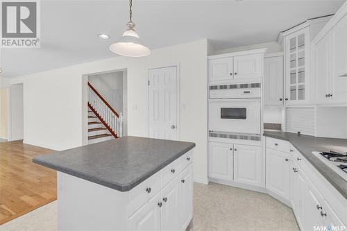 280 Prospect Crescent, Lumsden, SK - Indoor Photo Showing Kitchen With Double Sink