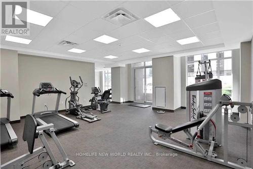 201 - 85 Robinson Street, Hamilton, ON - Indoor Photo Showing Gym Room