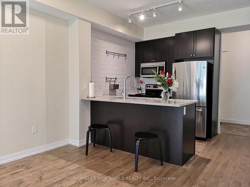 201 - 85 Robinson Street, Hamilton, ON - Indoor Photo Showing Kitchen With Upgraded Kitchen