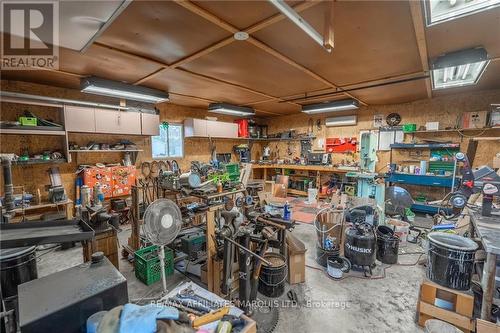 17025 Vincent Hubert Road, North Stormont, ON - Indoor Photo Showing Garage