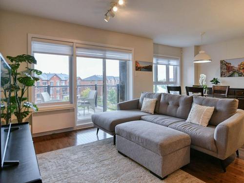 Living room - 313-3655 Rue Jean-Gascon, Montréal (Saint-Laurent), QC - Indoor Photo Showing Living Room